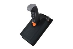 Holster pistol grip carrying case detail front view