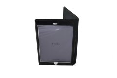 Ipad industrial case vertical fold view
